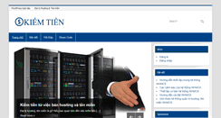 Desktop Screenshot of kiem-tien.com